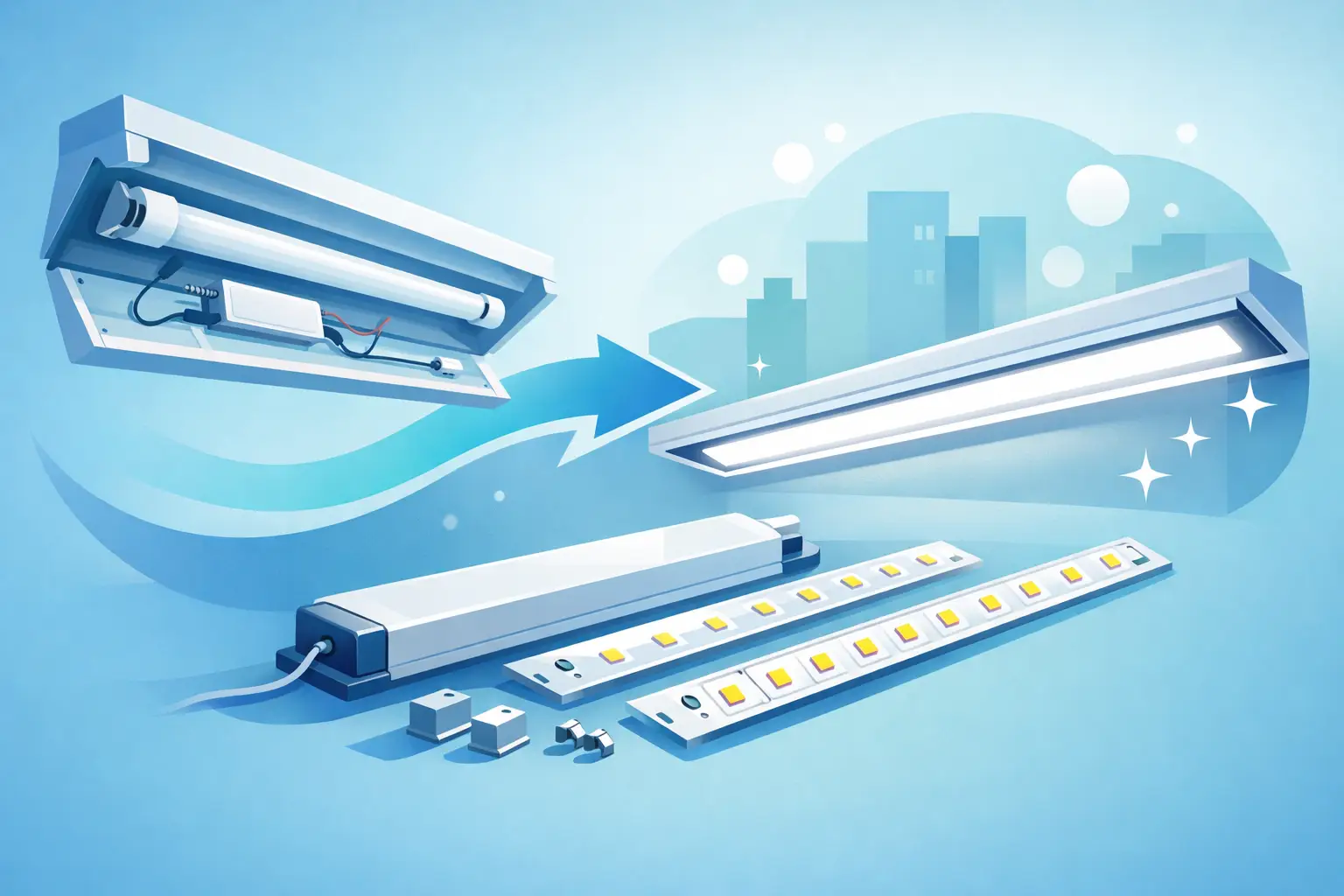 LED Strip Retrofit Kits for Faster Upgrades