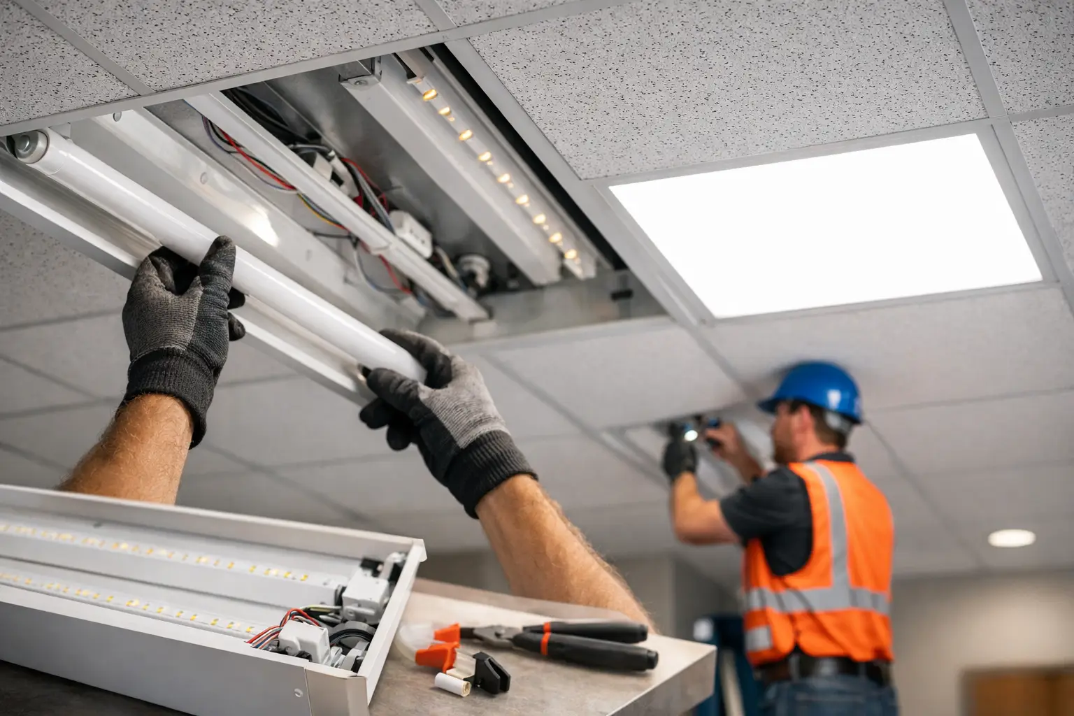 How to Retrofit Fluorescent Troffers Right